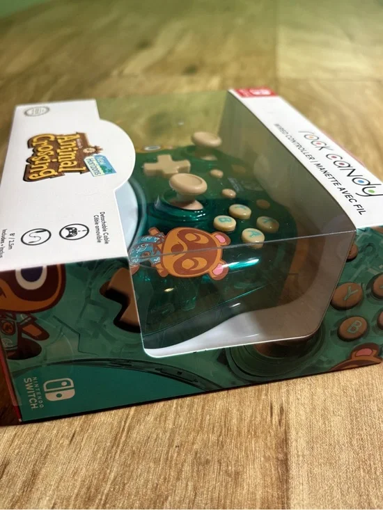 NEW Animal Crossing New Horizons Rock Candy Wired Controller Nintendo Switch - Picture 3 of 6